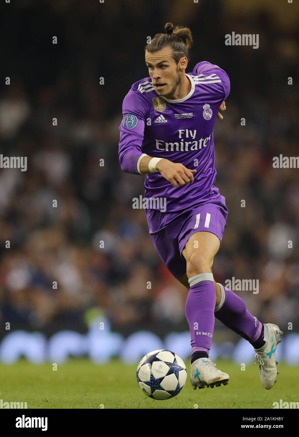 Gareth Bale of Real Madrid - Juventus v Real Madrid, UEFA Champions League  Final, National Stadium of Wales, Cardiff - 3rd June 2017 Stock Photo -  Alamy