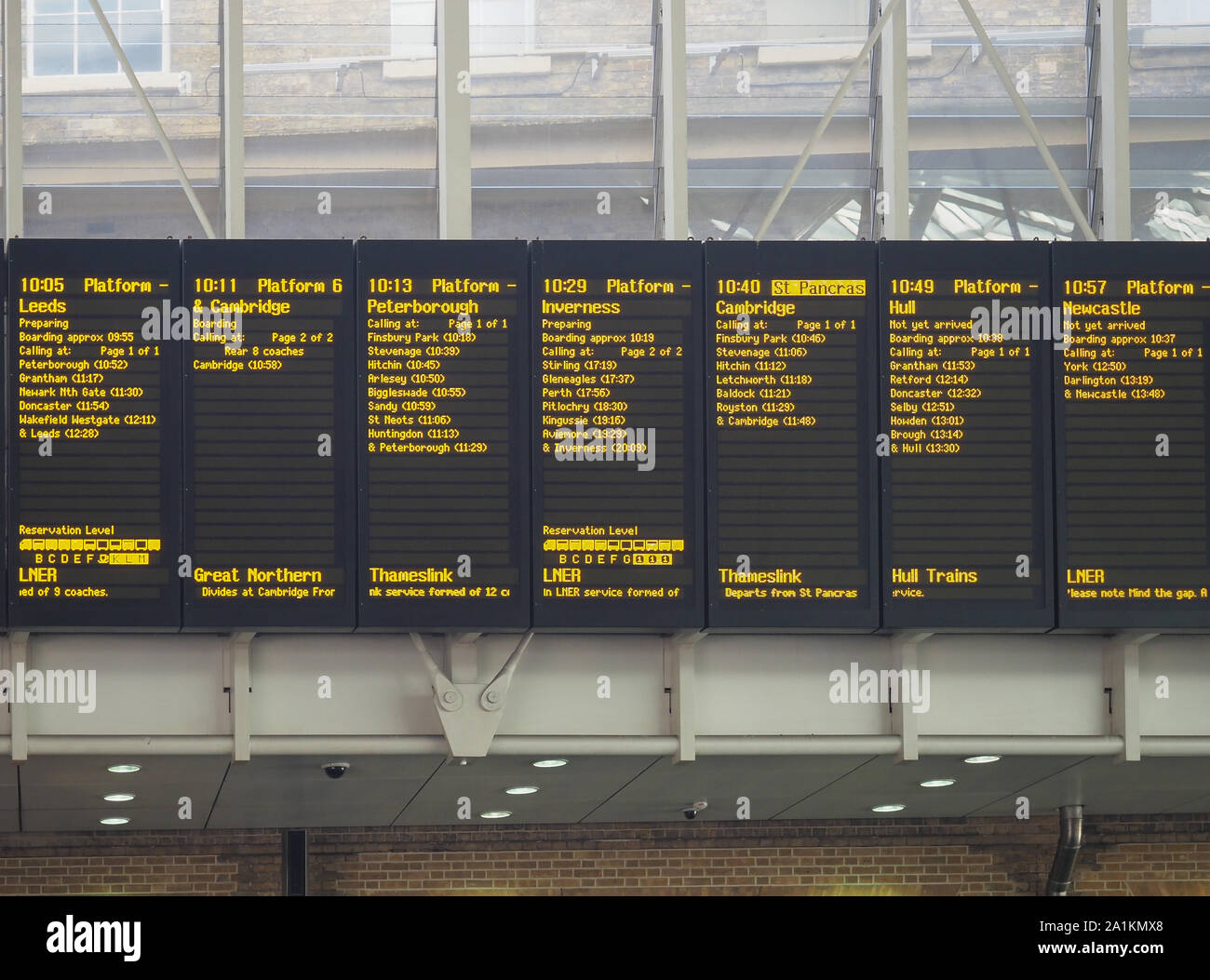 london uk circa september 2019 timetable at king s cross railway station stock photo alamy london uk circa september 2019 timetable at king s cross railway station stock photo alamy