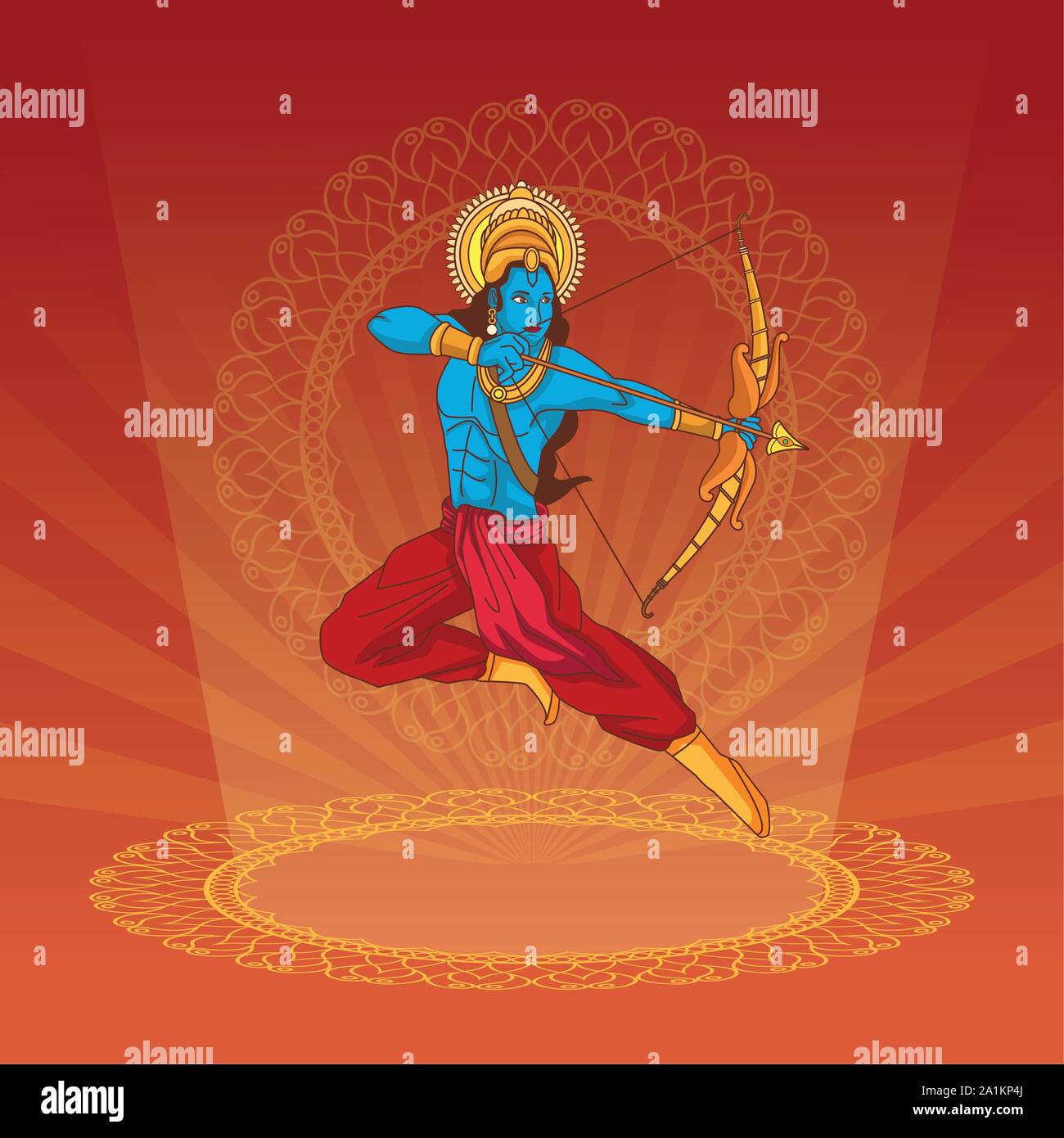 Happy Dussehra Festival of India Stock Vector Image & Art - Alamy