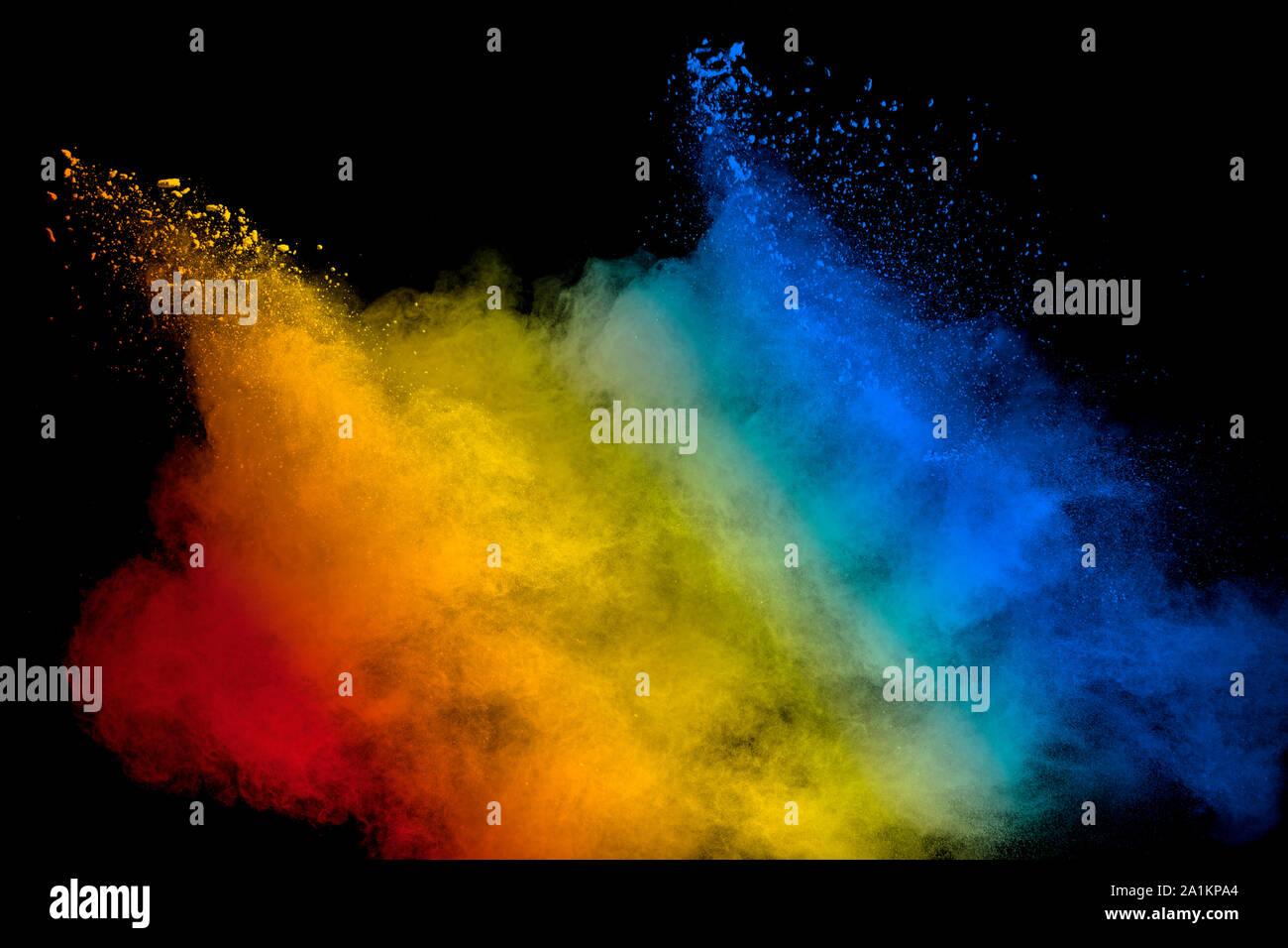 Abstract background yellow red particles hi-res stock photography and ...