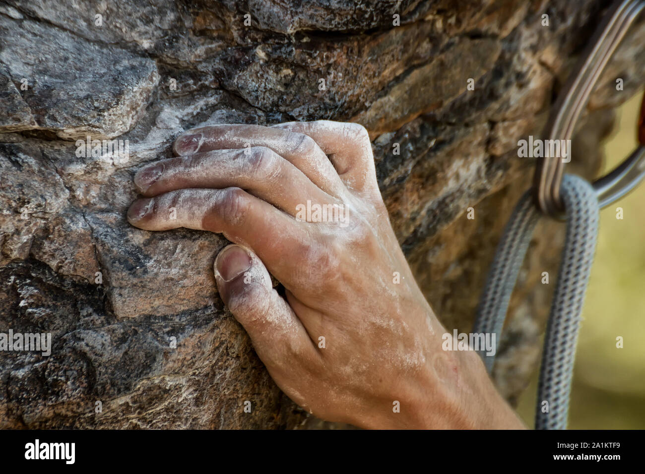 Climbing wall hand hold closeup hires stock photography and images Alamy