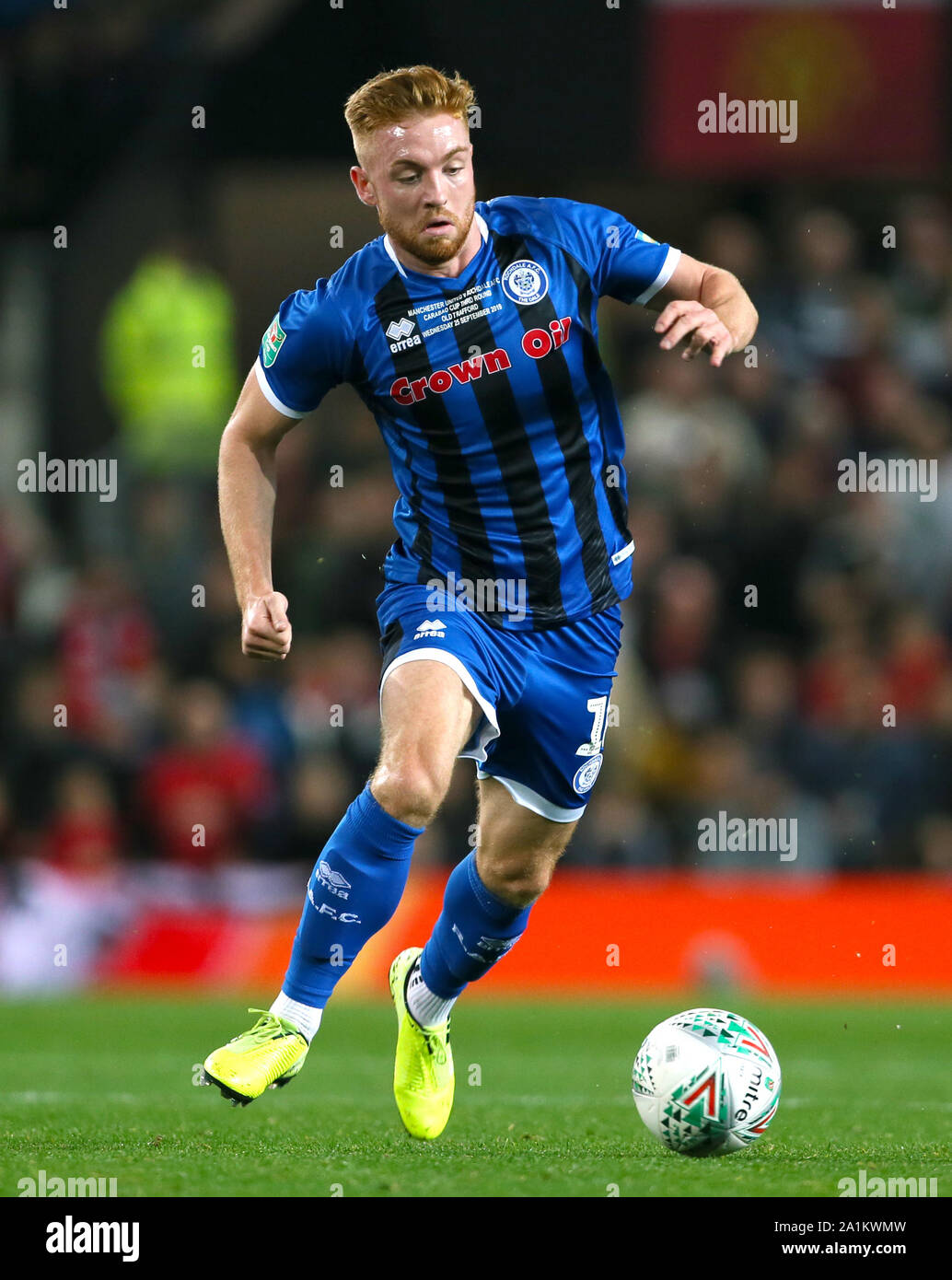 Rochdale's Callum Camps Stock Photo - Alamy