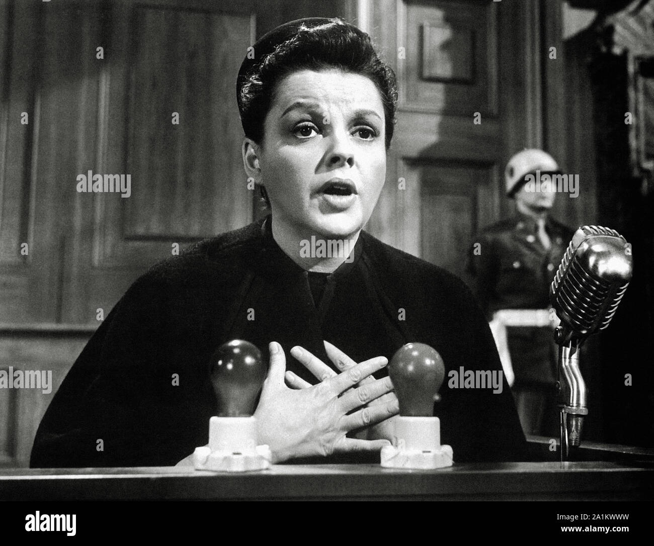 Judy Garland, 'Judgment at Nuremberg' 1961 United Artists  File Reference # 33848-725THA Stock Photo