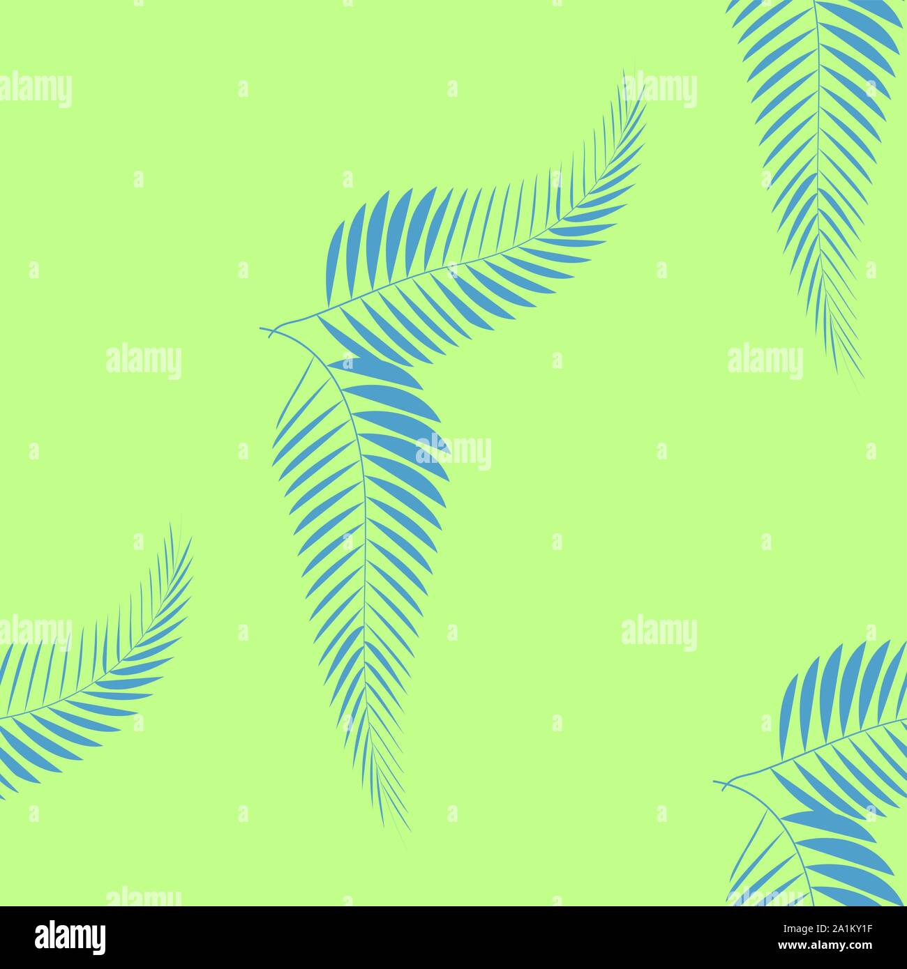 Tropical palm leaves, jungle leaf seamless floral pattern background ...