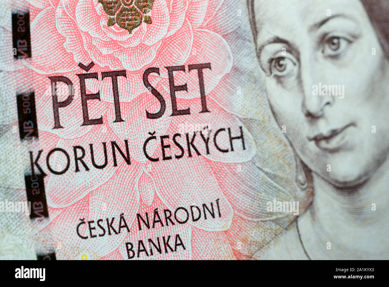 czech-koruna-note-stock-photo-alamy