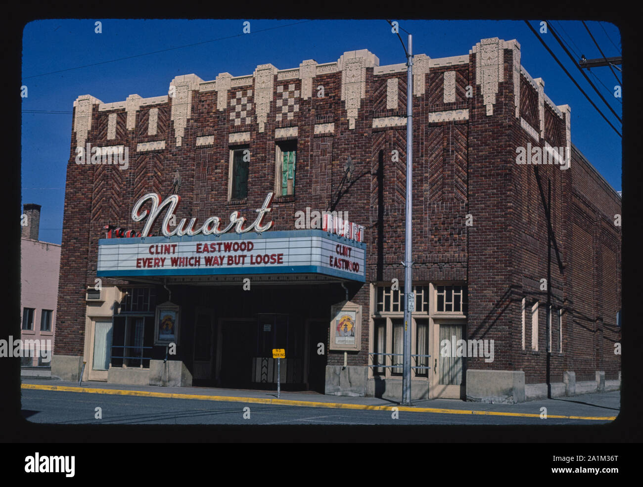 Nuart Theater, Blackfoot, Idaho Stock Photo Alamy