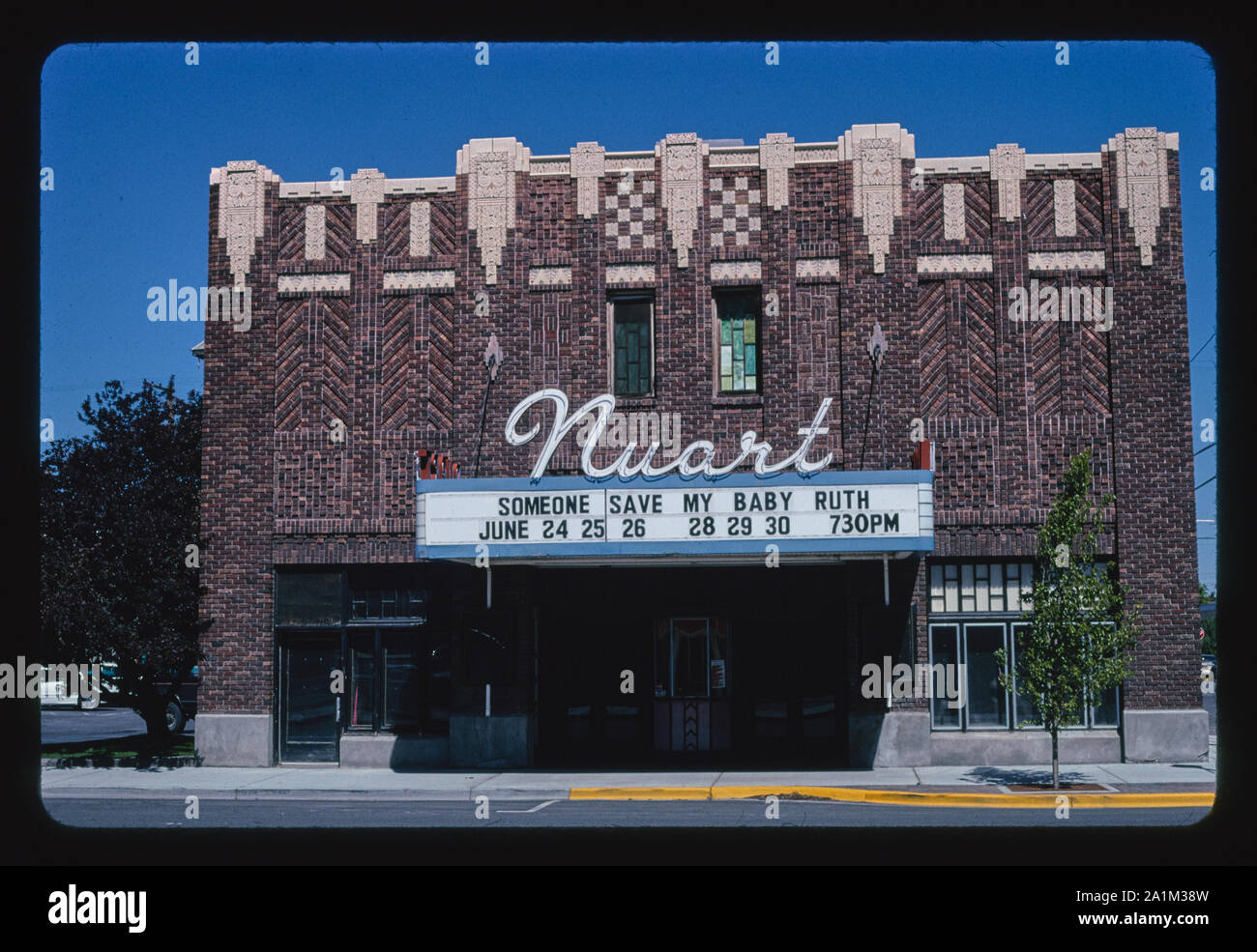 Nuart Theater, Blackfoot, Idaho Stock Photo Alamy