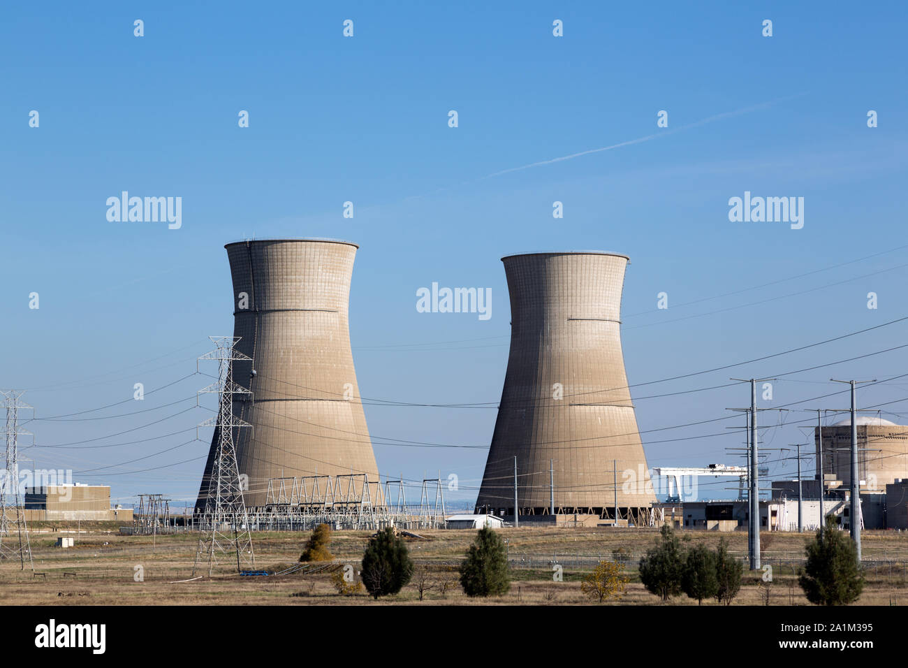 Nuclear power plant in northern California Stock Photo - Alamy