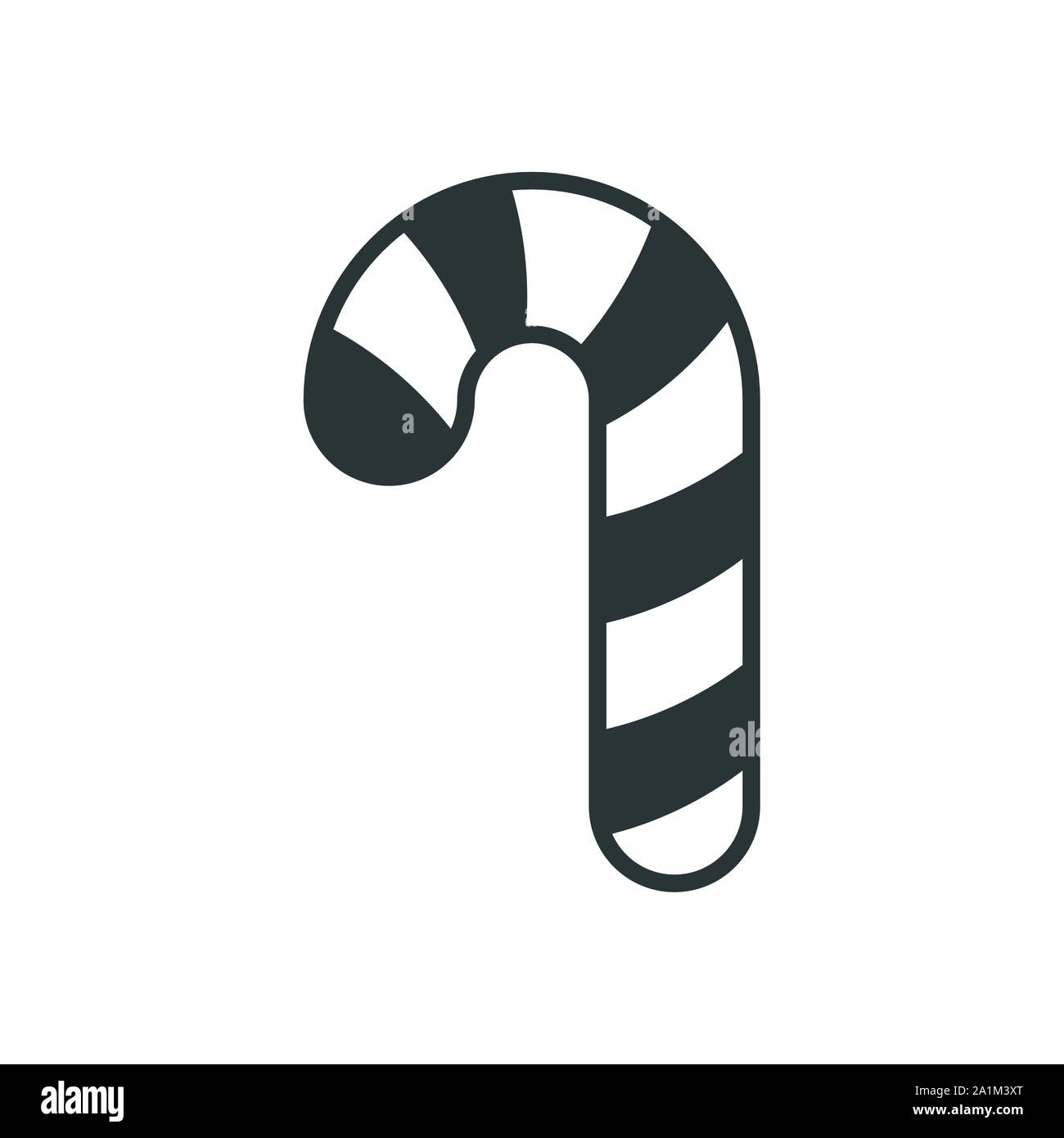 sweet candy canes halloween isolated icon Stock Vector Image & Art - Alamy