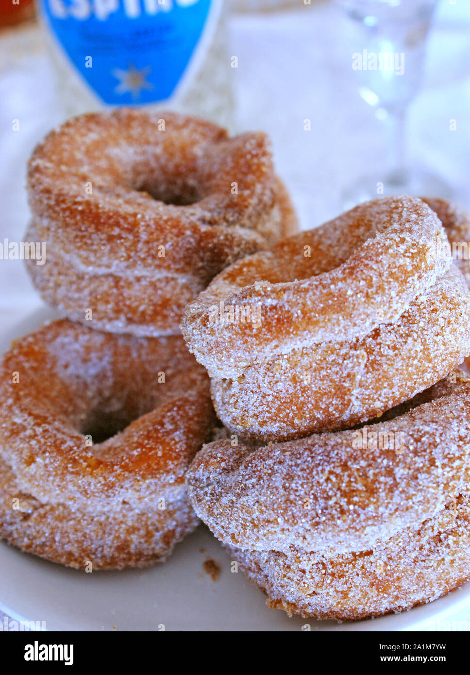 Roscas fritas. Fried threads Stock Photo