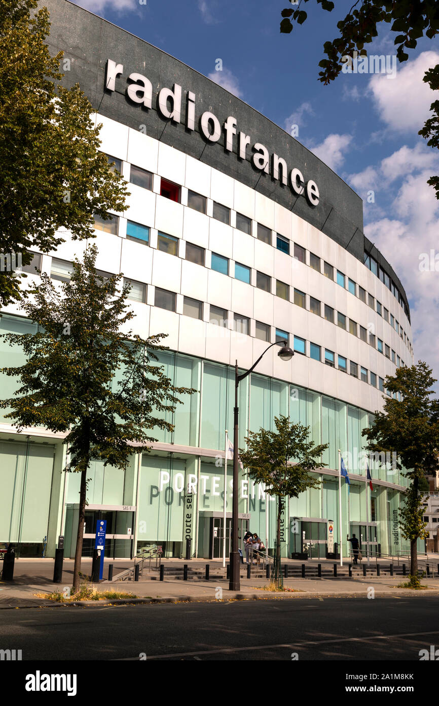 Maison de la Radio, Radio France HQ in Paris, France Stock Photo - Alamy