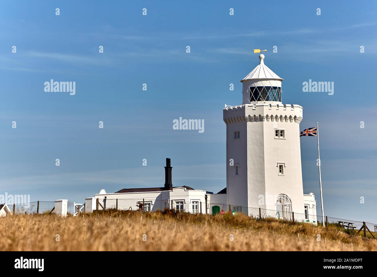 South Foreland Lighthouse is a Victorian lighthouse on the South