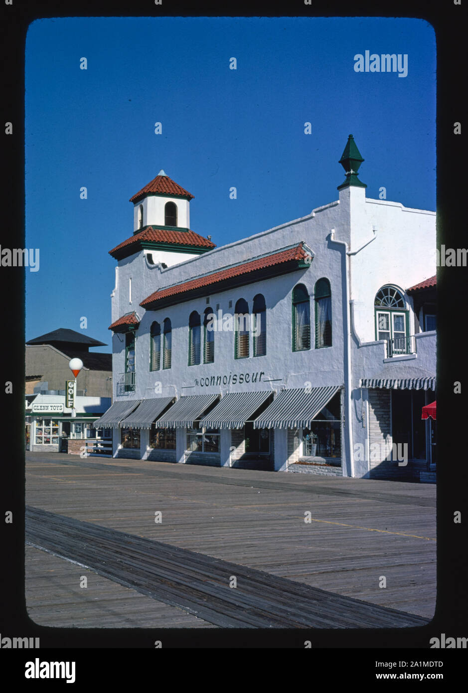 Old Boardwalk stores, Ocean City, New Jersey Stock Photo Alamy