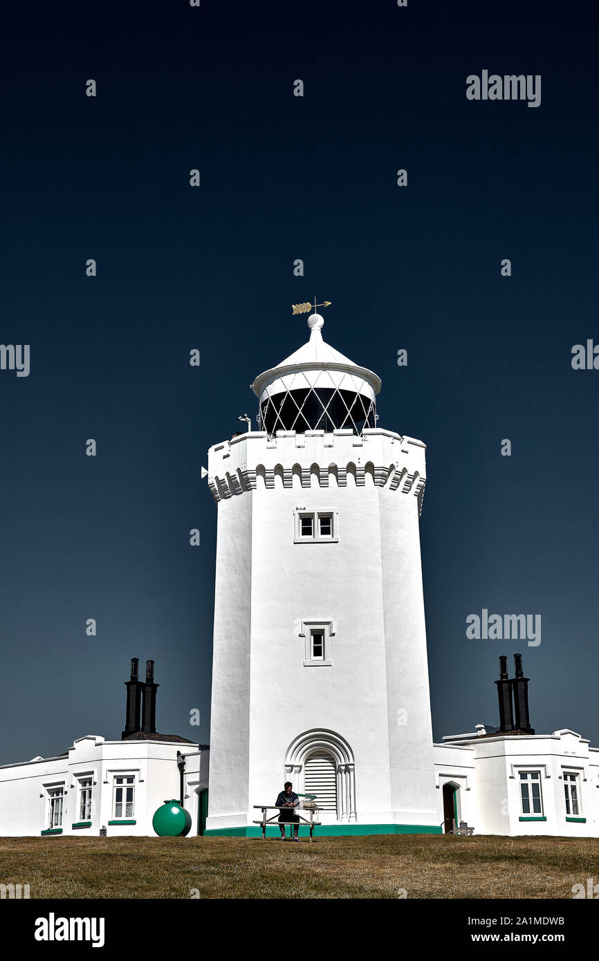 South Foreland Lighthouse is a Victorian lighthouse on the South