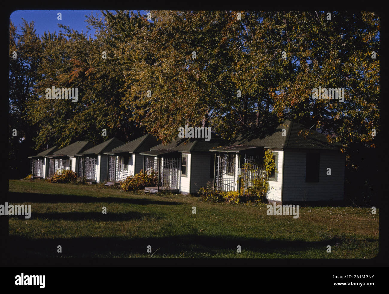 Old Cabins East Of Leesville Leesville New York Stock Photo