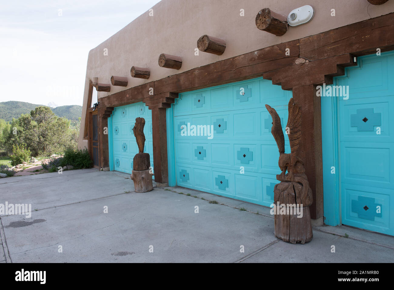 One facade of Sunridge, the last home of Hollywood actor Dennis Weaver