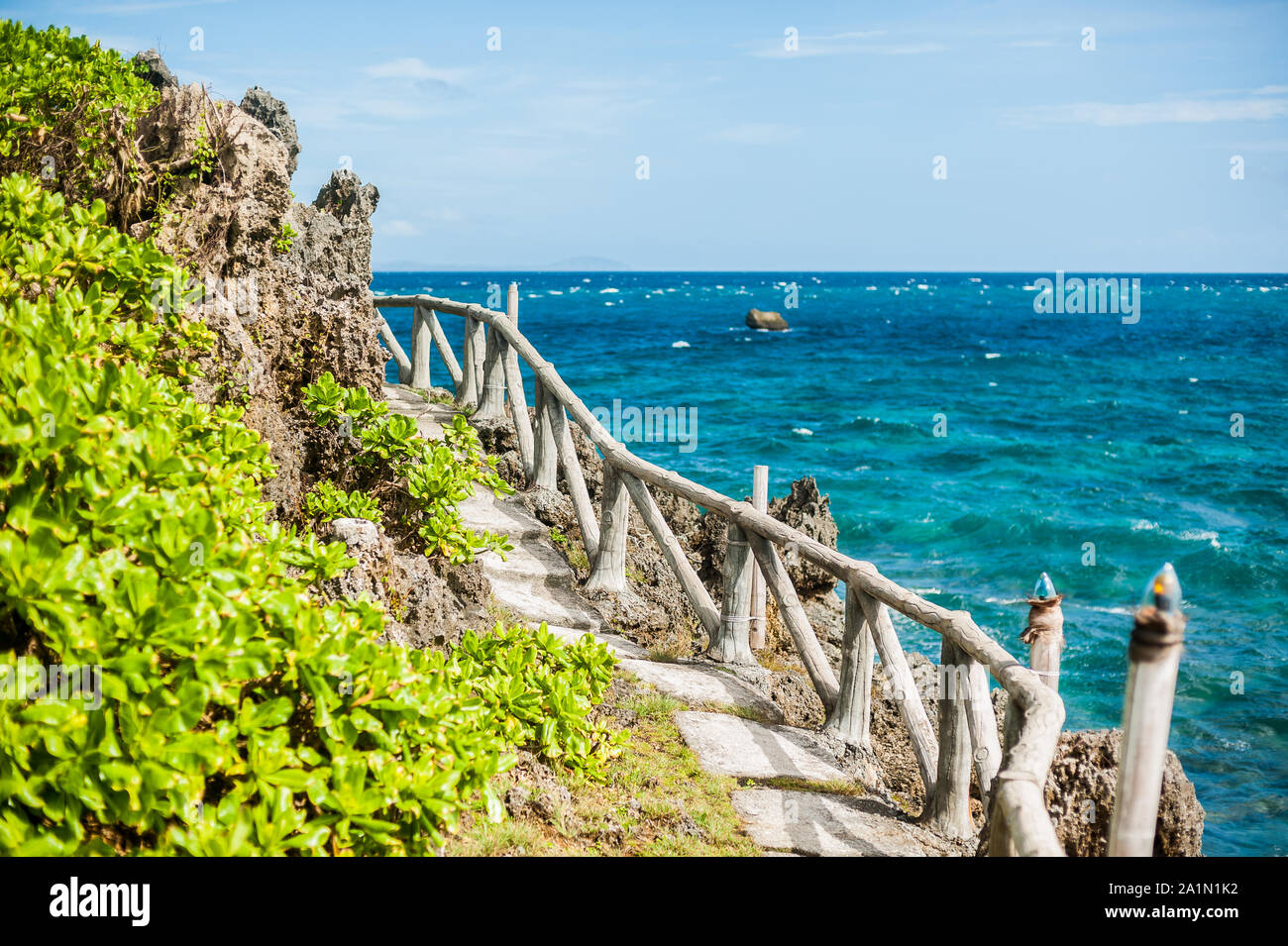 The scenery on the beach, Boracay, Philippines Stock Photo - Alamy
