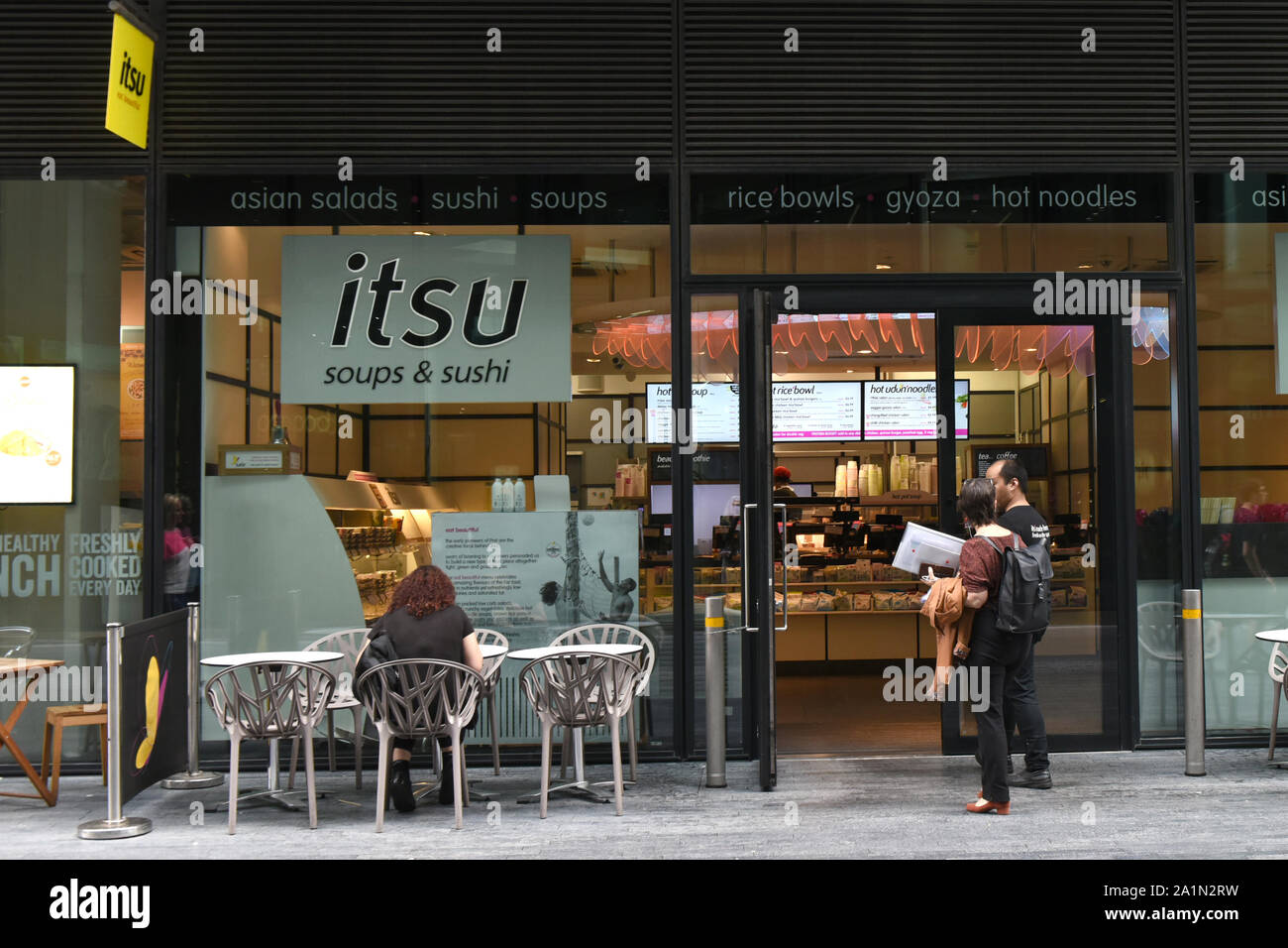 Itsu Log Itsu logo hi-res stock photography and images - Alamy