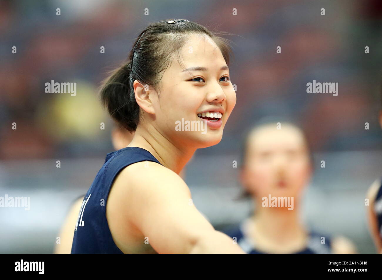 Osaka, Japan. 27th Sep, 2019. Xiangyu Gong (CHN) Volleyball 2019 FIVB