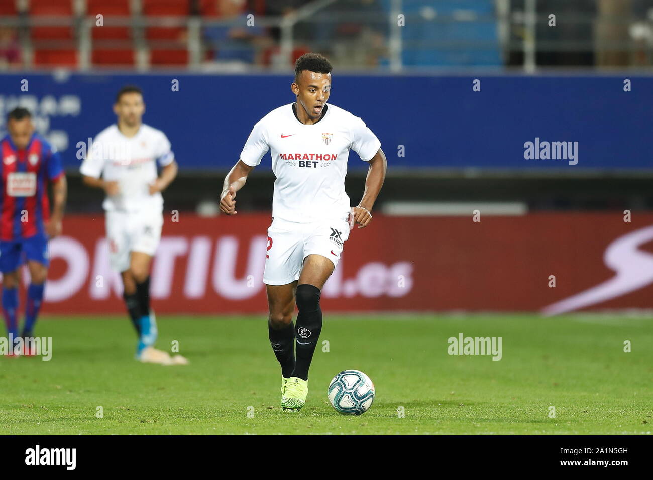 Eibar Spain 26th Sep 2019 Jules Kounde Sevilla Football Soccer Spanish La Liga Santander Match Between