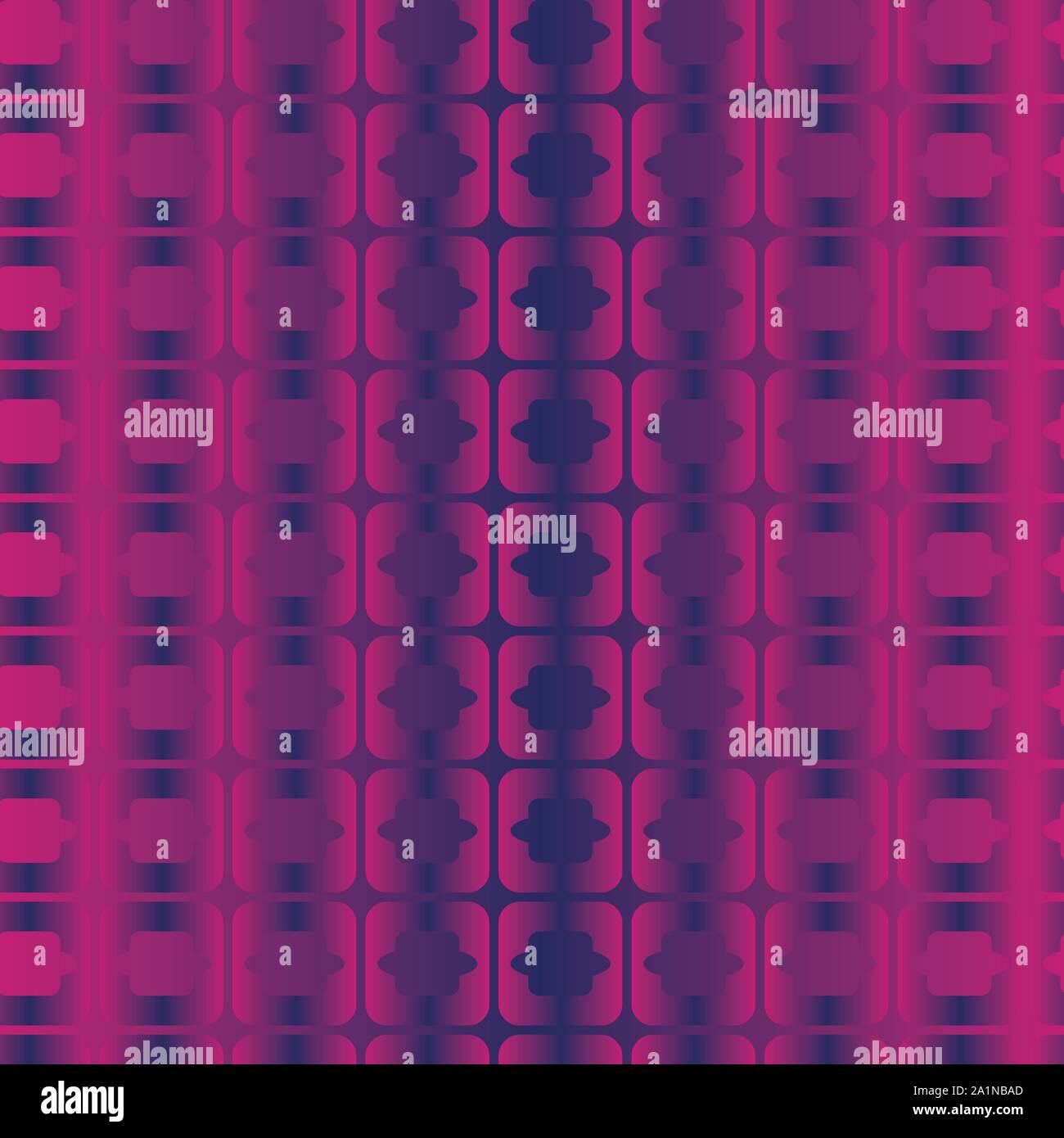 seamless vector abstract geometric pattern with pink violet and navy blue colored gradient Stock Vector