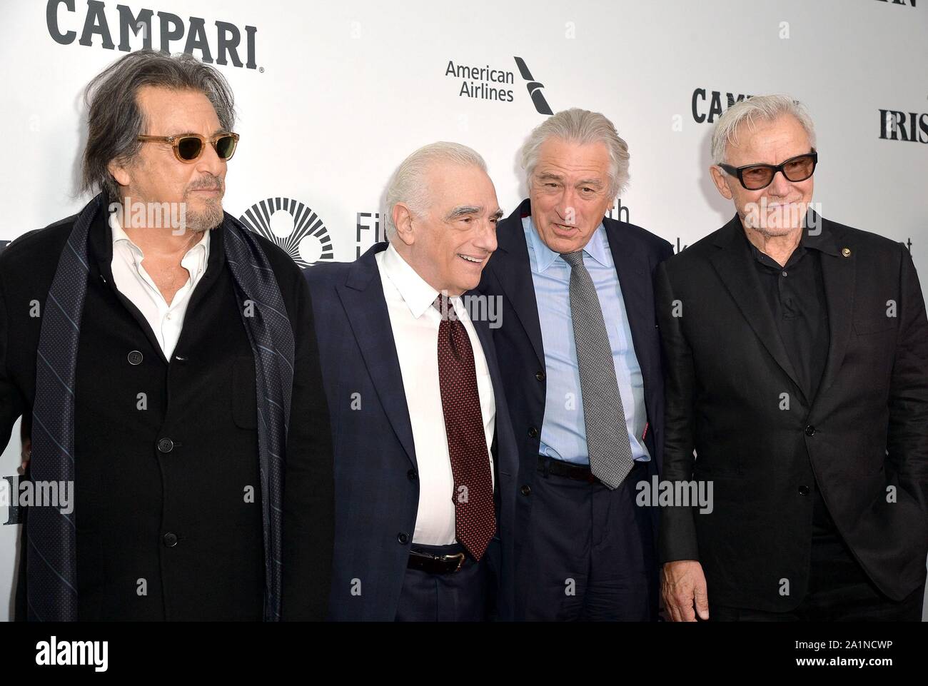 Robert de niro and al pacino irishman hires stock photography and