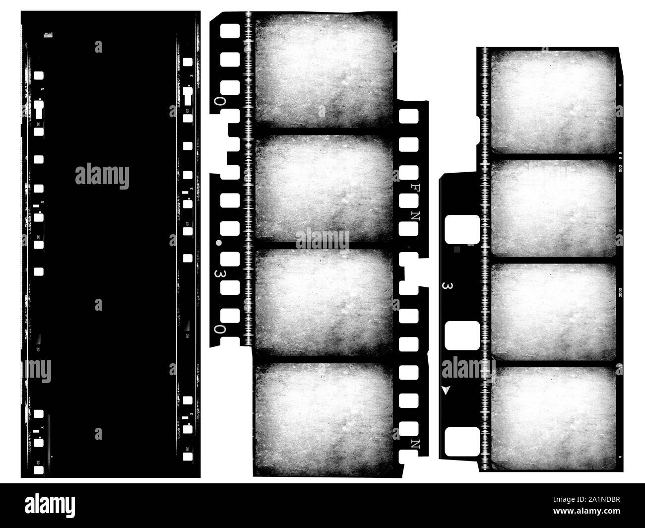 Close up of vintage movie film strips Stock Photo - Alamy