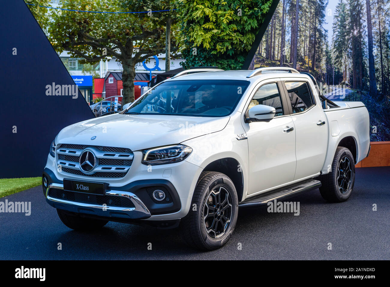 mercedes benz x class high resolution stock photography and images alamy