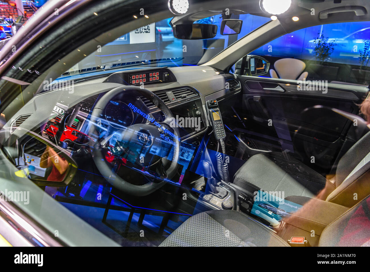 Frankfurt Germany Sept 2019 Interior Of Police
