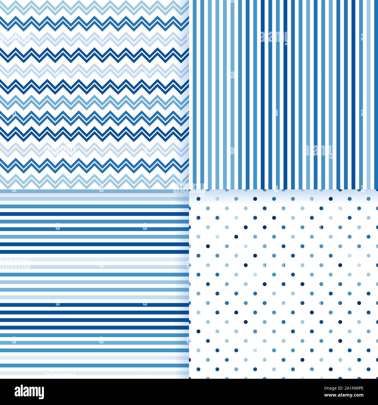 Sea pattern seamless vector set Stock Vector Image & Art - Alamy