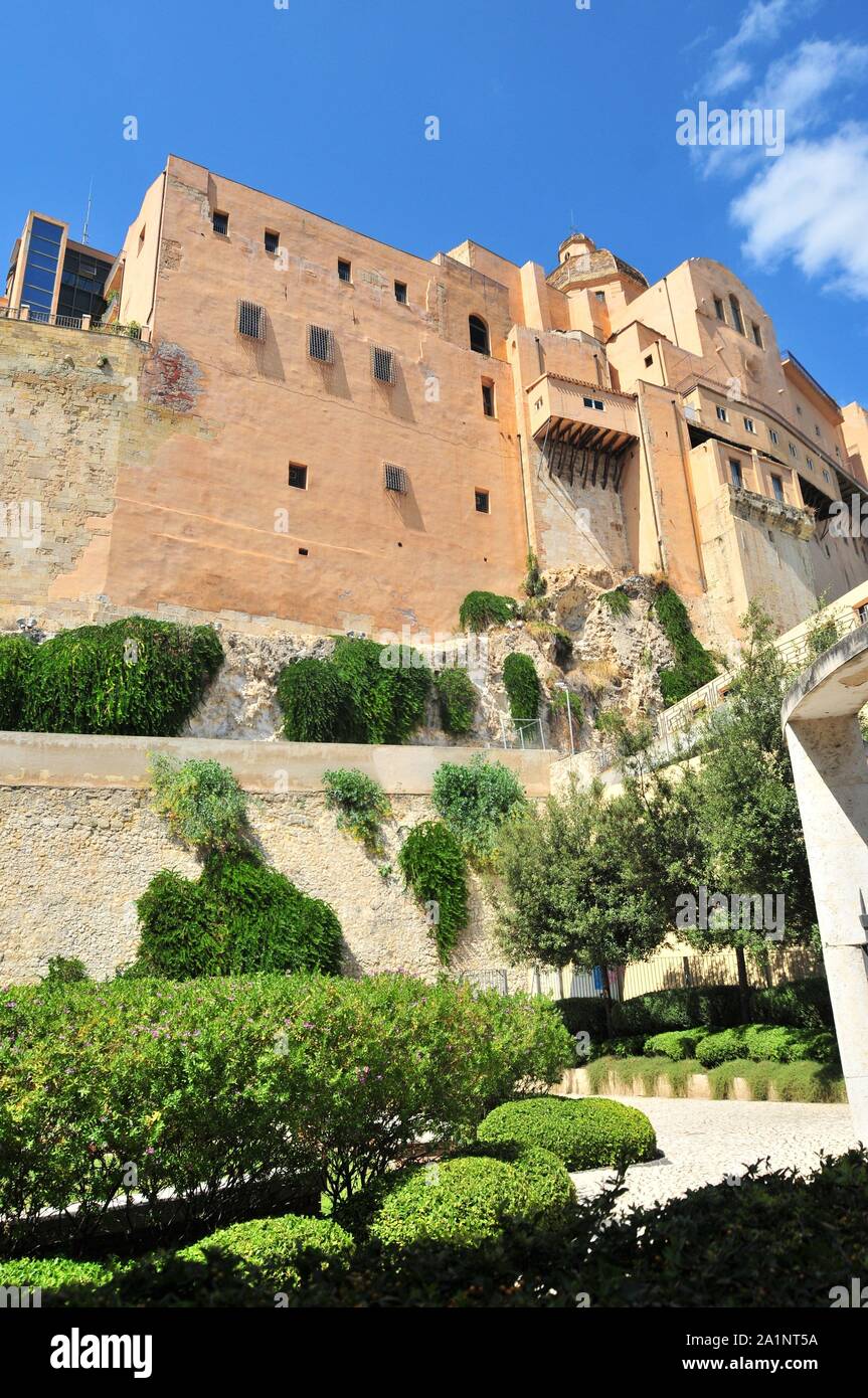 Cagliari, Italy, St. Mary Cathedral (Cattedrale di Santa Maria e Santa Cecilia)(Duomo di Cagliari, Italy, St. Mary Cathedral (Cattedrale di Santa Maria e Santa Cecilia)(Duomo di