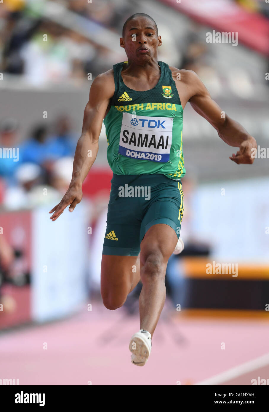 Ruswahl Samaai (South Africa). Long Jump Men. IAAF World Athletics