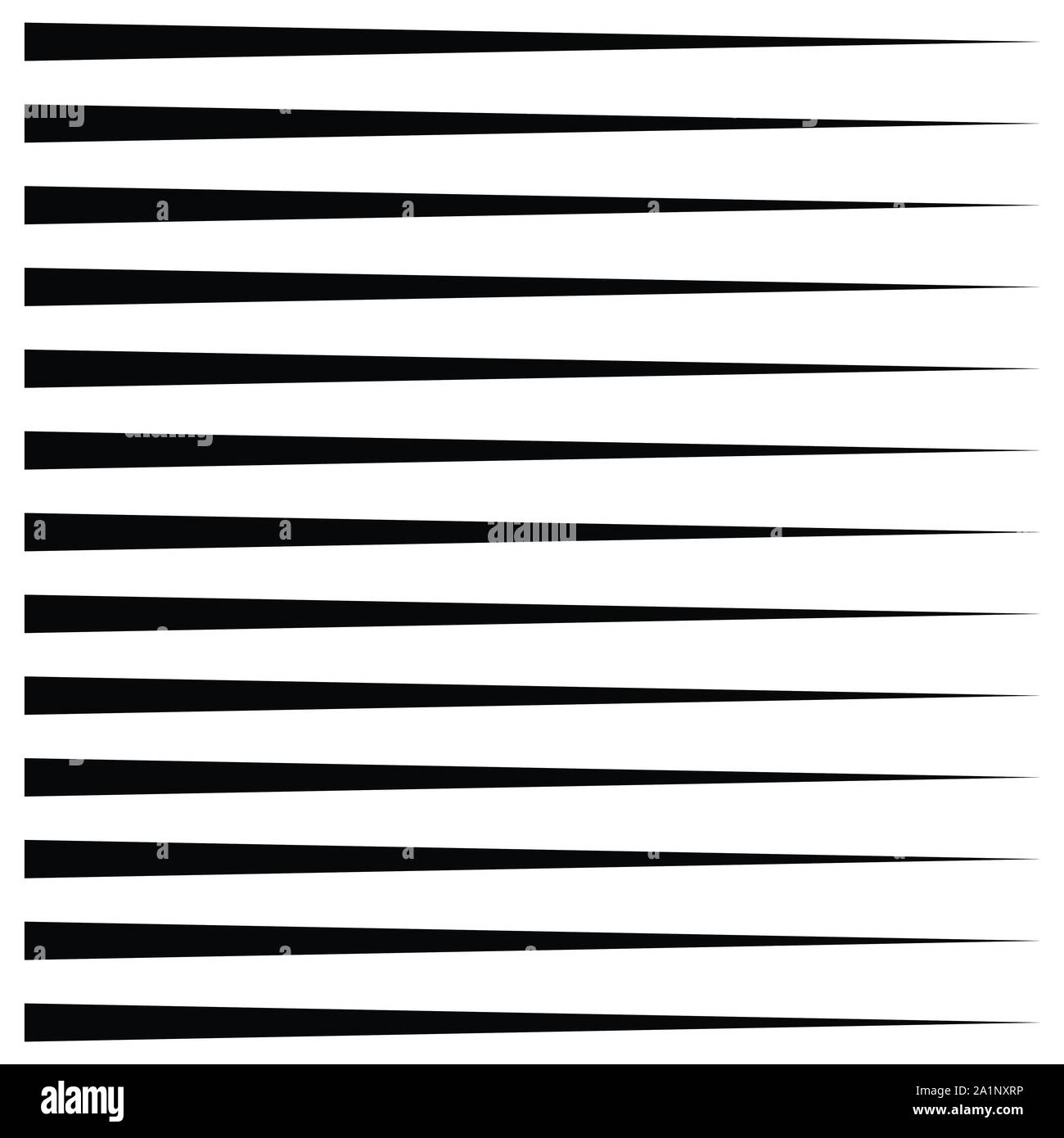 Horizontal lines, stripes. Straight parallel streaks, strips. Edgy