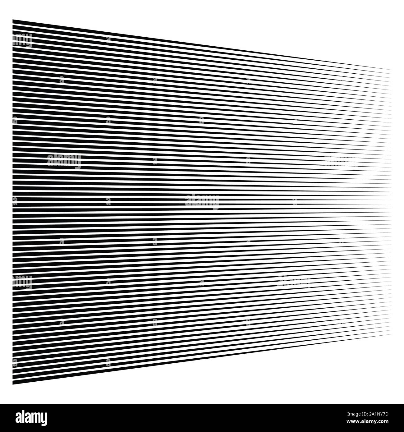 Horizontal lines, stripes. Straight parallel streaks, strips. Edgy