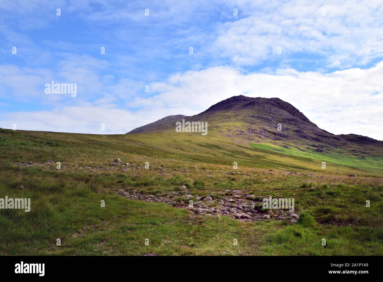 Quagg Ridge The tracks of Quagrigg Moss Stock Photo - Alamy