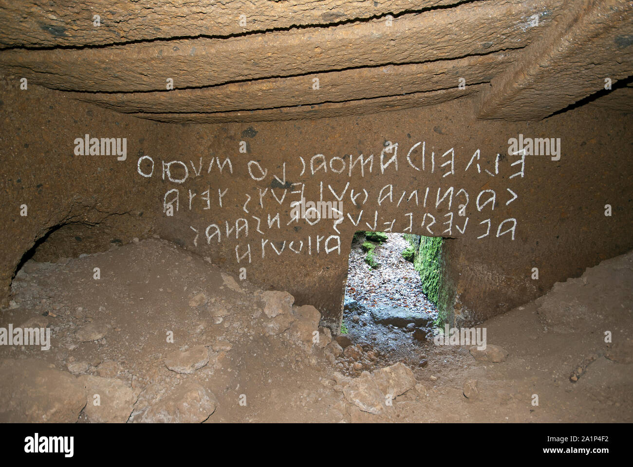 Etruscan inscription tomb hi-res stock photography and images - Alamy