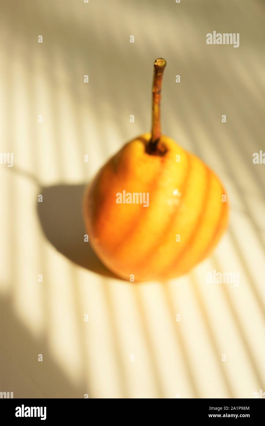 Pear fruit shadow hi-res stock photography and images - Alamy