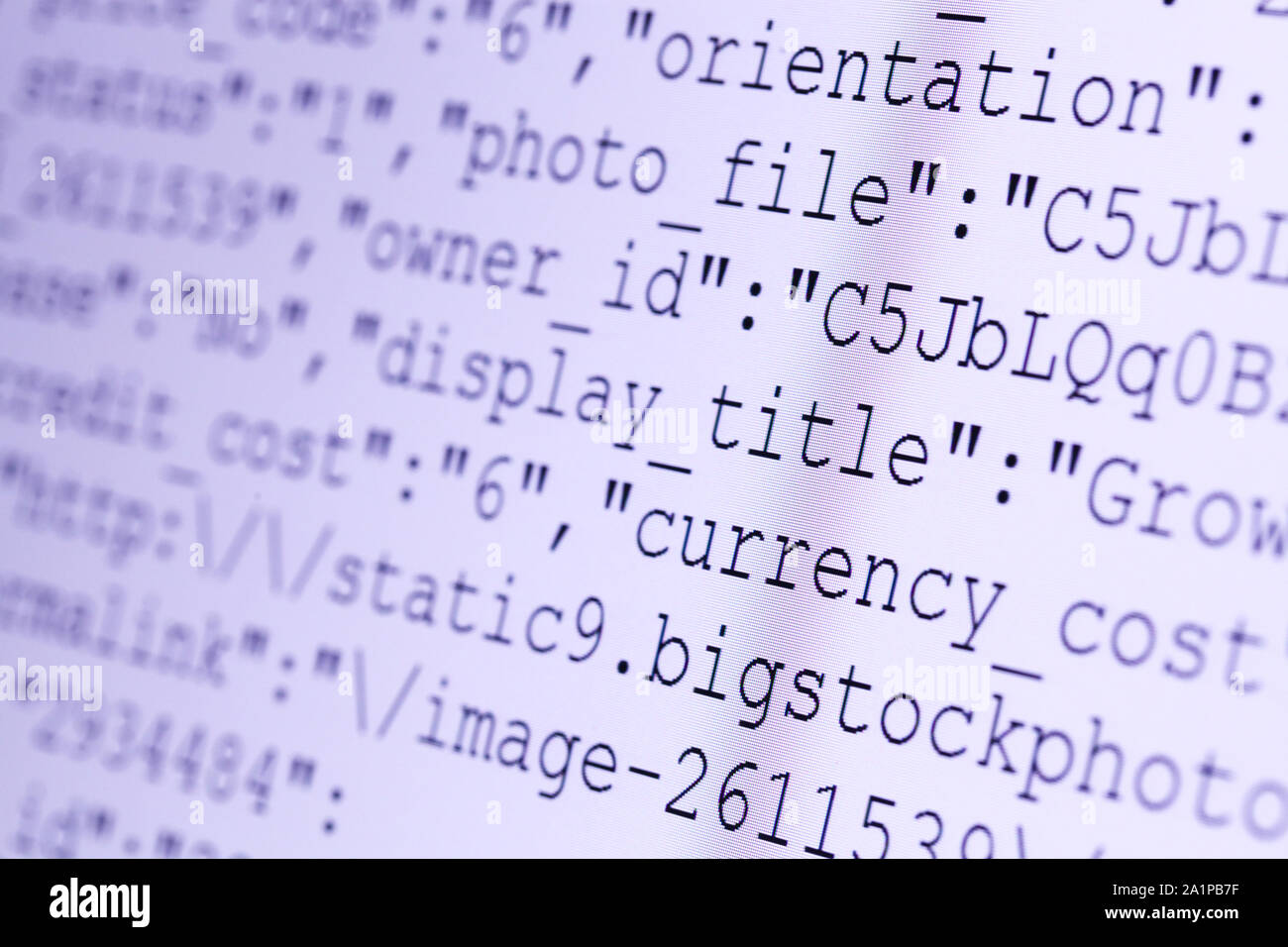 Html codes hi-res stock photography and images - Alamy