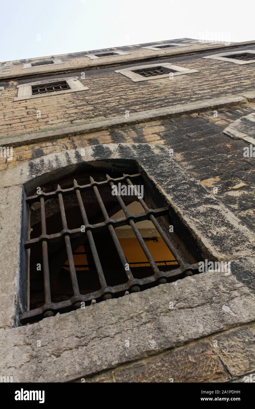 Old prison window hi-res stock photography and images - Alamy