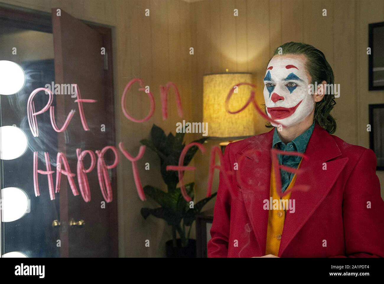 JOKER 2019 Bron Studios/DC Comics film with Joaquin Phoenix Stock Photo