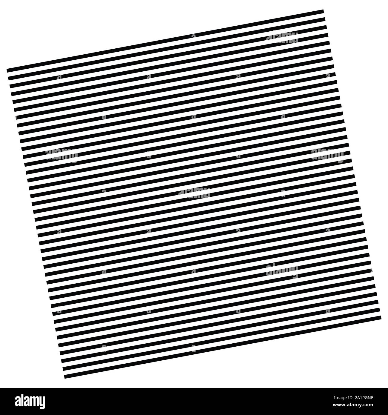 Horizontal lines geometric element. Straight parallel lines, stripes ...