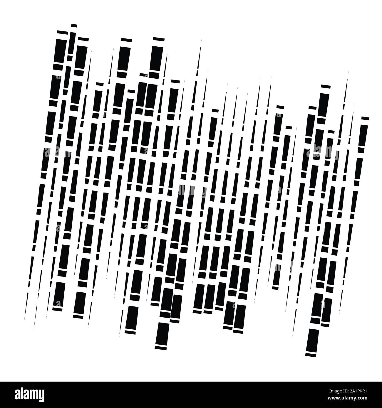 dashed dynamic lines, stripes pattern. random, irregular intermittent ...