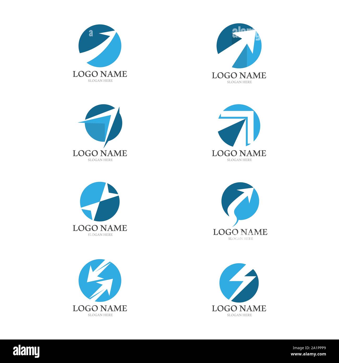 Arrow vector illustration icon Logo Template design Stock Vector Image ...