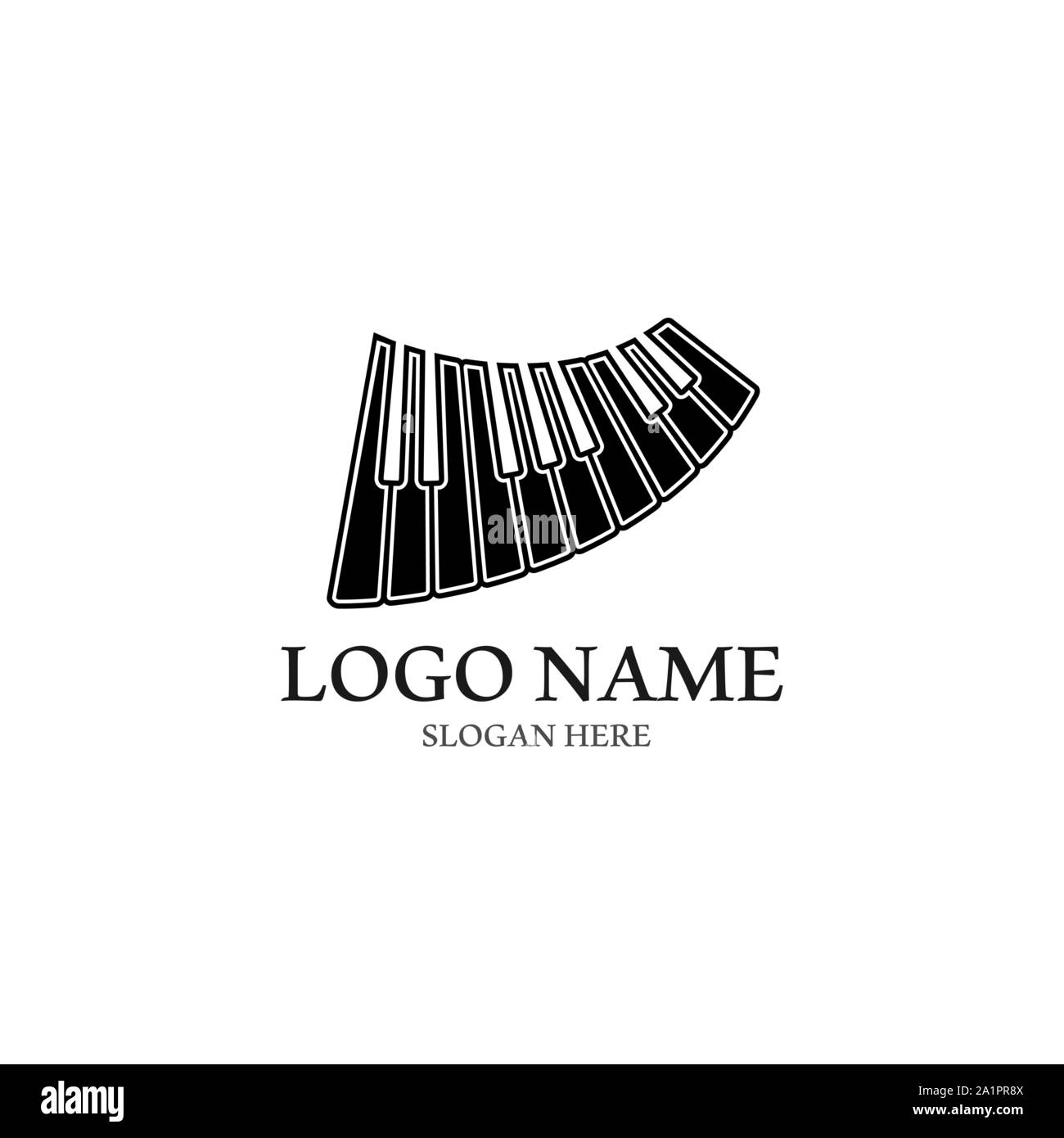 Piano icon vector ilustration template Stock Vector Image & Art - Alamy