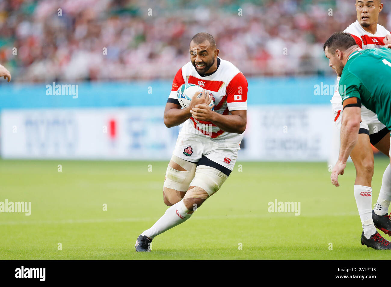 Fukuroi, Shizuoka, Japan. 28th Sep, 2019. Michael Leitch (JPN) Rugby ...