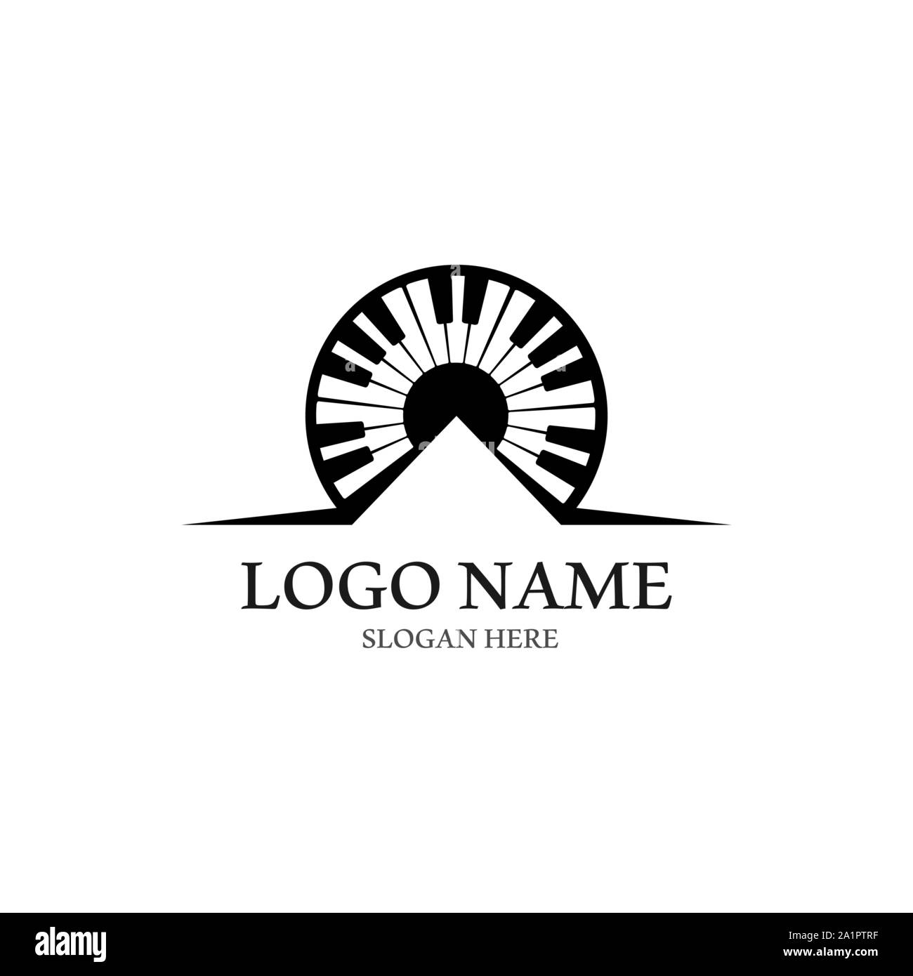 Piano icon vector ilustration template Stock Vector Image & Art - Alamy