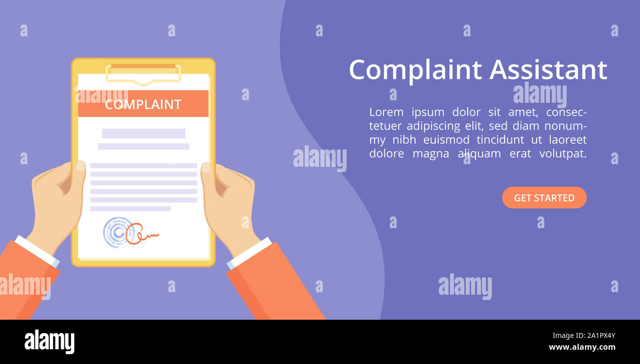 Complaint form complain hires stock photography and images Alamy