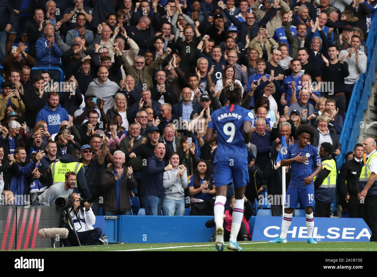 Stamford Bridge London Uk 28th Sep 2019 English Premier League Football Chelsea Football Club Versus Brighton