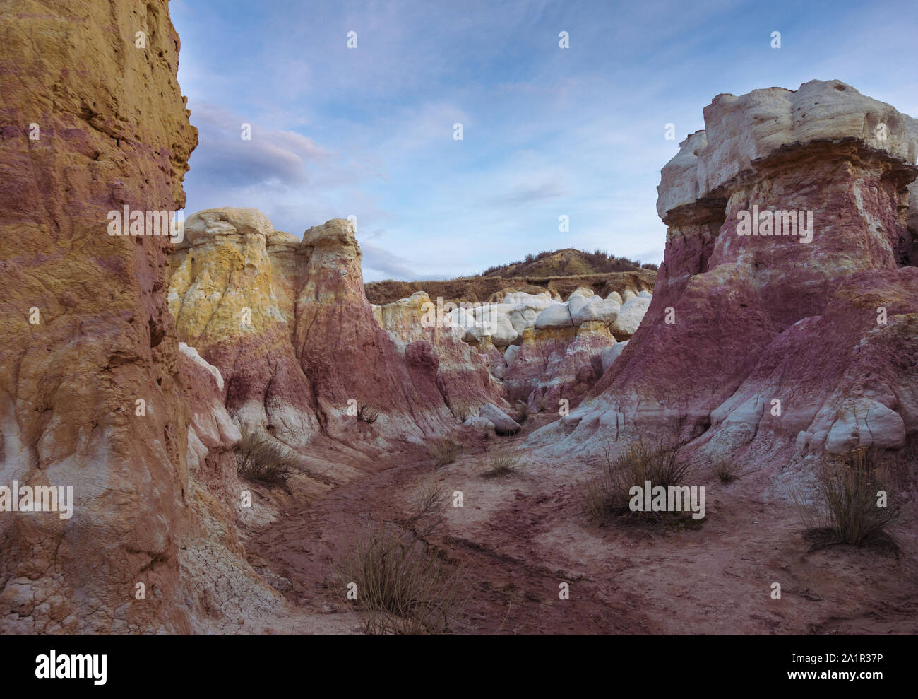 Colorado Paint Mines Stock Photo Alamy