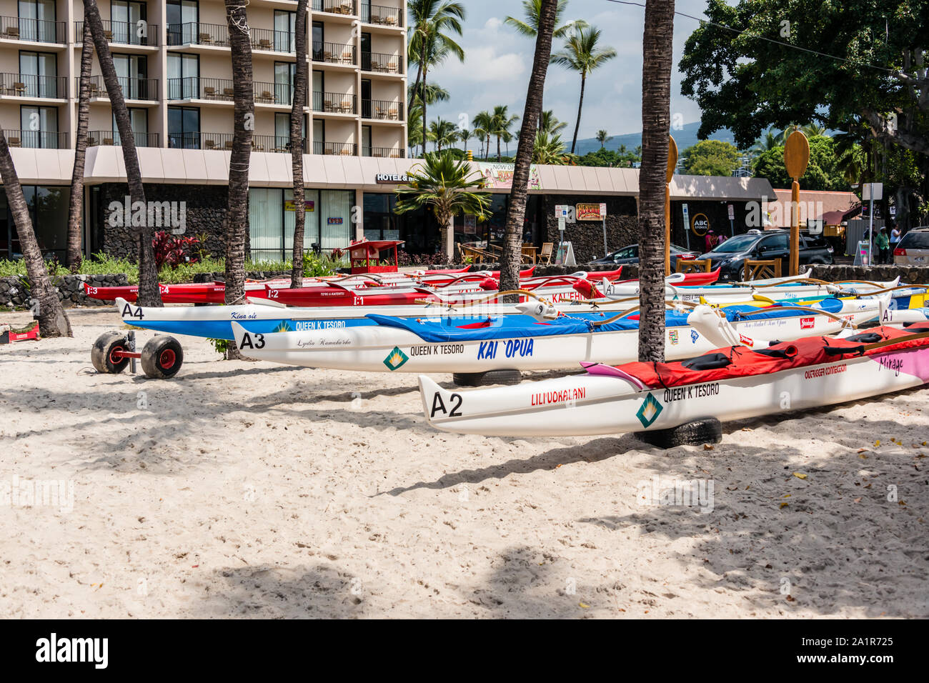 Hawai‘i, the Big Island, KailuaKona King Kamehameha Hotel, Outrigger